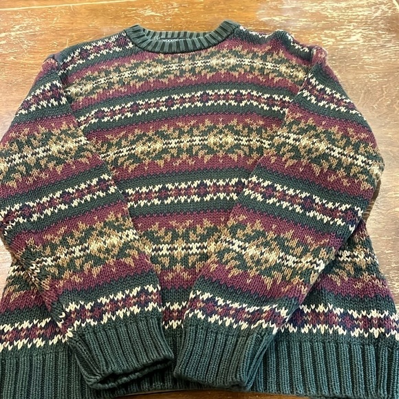Vintage Woods & Gray Snowflake Sweater - Picture 1 of 4
